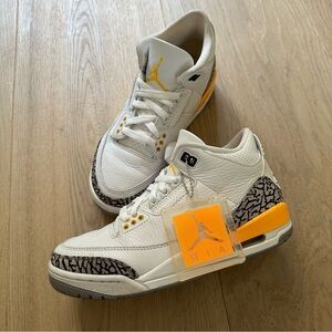 Air Jordan 3 Laser Orange Wmns sz 6.5/ men’s 5/ GS 5